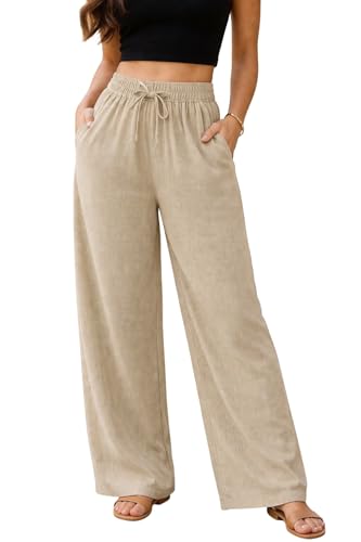 Image of Women Linen Cotton Pants