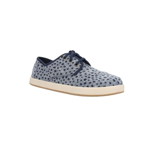 TOMS Kids Boys Paseo Lace Up Sneakers Shoes Casual - Blue3