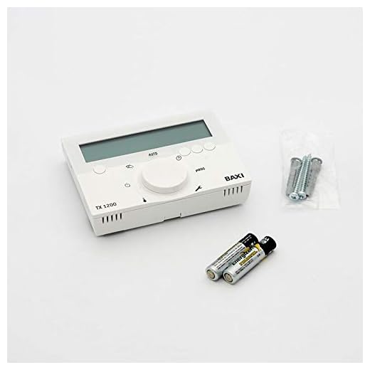 Baxi TERMOSTATO PROGRAMABLE TX 1200