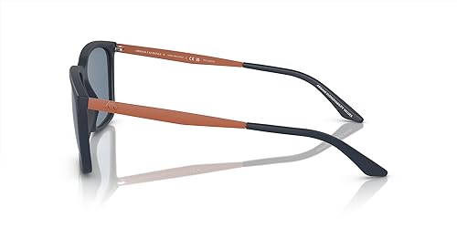 Armani Exchange Men's Ax4138sf Low Bridge Fit Rectangular Sunglasses3