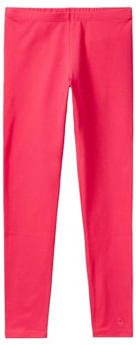 United Colors of Benetton Leggings 3mt1cf02g, Rojo Magenta 34l, 122 cm Niñas y niñas