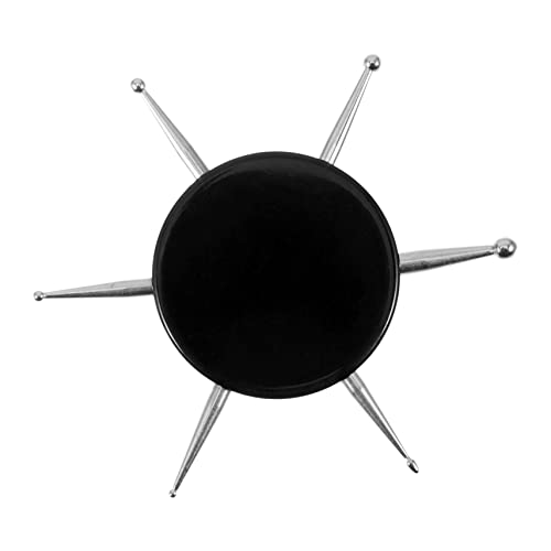 Beavorty Bolígrafo Para Uñas Pluma Del Taladro Del Arte Del Clavo Puntero Herramienta Circular Para Puntear Uñas De Uñas Herramienta Para Puntear Uñas Chicas Punto Acrílico Black