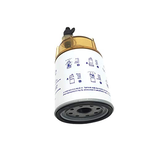 Replacement S3227 9-37882 Fuel Filter Water Separator with Clear Bowl Assembly For Marine Engine - Thumbnail 3