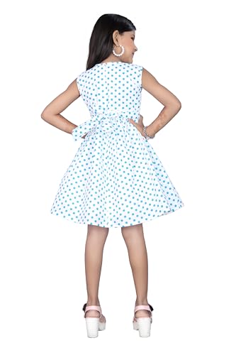 Image of Girls Pure Cotton Soft Frock with Astar, Printed Multicolor for Girl Child