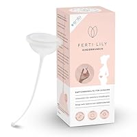Ardo FERTI-LILY Kinderwunsch Empfängnishilfe, Schwangerschafts Hilfsmittel - natürlich sanft hormonfrei - Anwendung für zuhause, 100% medizinisches Silikon, Babyplanung & Schwanger werden