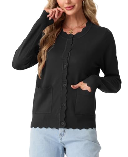 GRECERELLE Womens Knit Fall Cardigan Sweaters - image 5