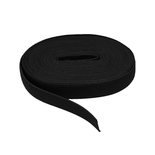5 mètres élastique plat noir 5/8" (15 mm) couture vêtements accessoires
