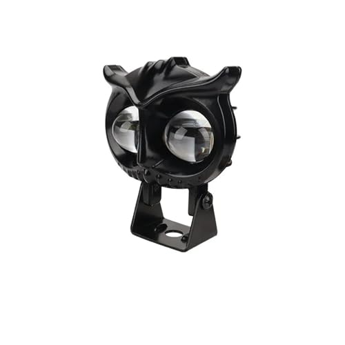 Jvdoipgd Faro Motocicleta 1 Faro Delantero Motocicleta Dos Colores Con 4 Modos Luz Auxiliar Luz Antiniebla Para Motocicleta Y Scooter Luces Circulación