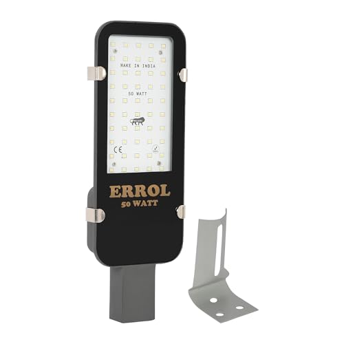 Image of Errol 50 watt street light | Aluminium body led street light | outdoor light waterproof street lights | led Street Road Lights, Light Color-White (Pack of 1)