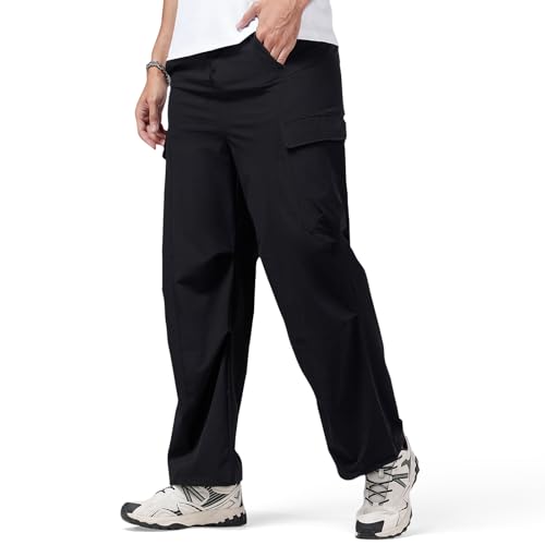 Men's Breathable Cooling Lightweight Cargo Pants with Multiple Pockets 5