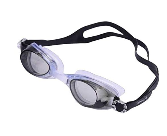 KORBAX Swimming Goggles With UV And Anti Fog Protection Ideal For All Age Group, Fully Adjustable Premium Black Swimming Goggle For Men, Women, Boys & Girls (B0C8G8L2TN) Amazon Price History, Amazon Price Tracker