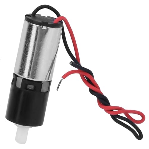 Image of Garosa 6mm DC 3V Mini Planetary Gear Motor, Metal Two Stage Reduction Micro Speed Electric Motor for Robotics and DIY Projects
