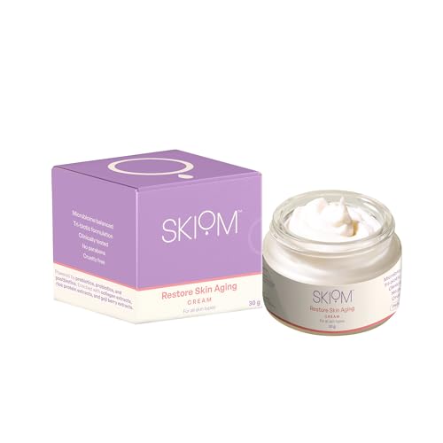 Image of Anti Aging Face Cream 30g | Wrinkle Reduction, Firming & Skin Tightening | Clinically Proven Barrier Repair +69% in 28 Days | Peptides + Antioxidants + Tri-Biotic Microbiome | Reduces Fine Lines, Boosts Collagen, Deep Hydration | For All Skin Types