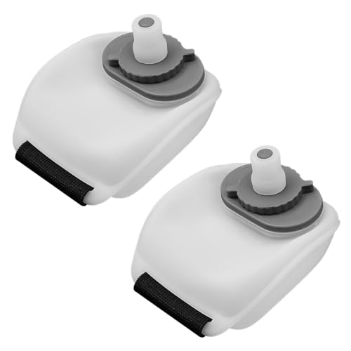 Tiardey 2PCS Running Bottle Sports Wrist Water Bottle 200ml with Adjustable Hand Strap for Morning Jogging Running Climbing Exercise