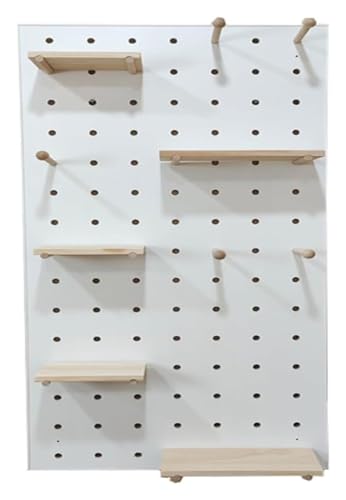 Panneau perforé pour ranger ses outils au mur et gagner de la place dans l'atelier