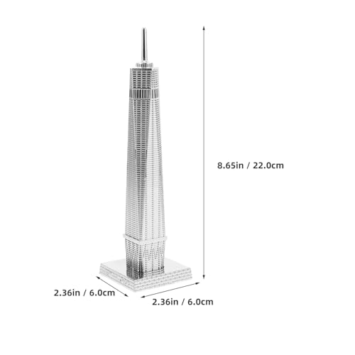 Modelo Torre Libertad Alipis 22 cm Adorno Metálico Decorativo miniatura 6