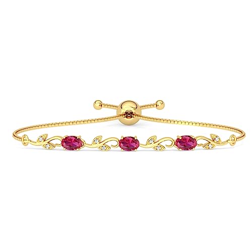 Clara 925 Pure Silver Golden Ruby Hand Bracelet | Adjustable, Gold Plated, Anti Tarnish, Swiss Zirconia | Rakhi Rakshabandhan Gift for Sister Bhabhi| Gift for Women and Girls 1 Clara 925 Pure Silver Golden Ruby Hand Bracelet | Adjustable, Gold Plated, Anti Tarnish, Swiss Zirconia | Rakhi Rakshabandhan Gift for Sister Bhabhi| Gift for Women and Girls