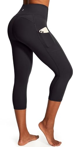 Ewedoos High-Waist Capri Leggings with Pockets — view 6