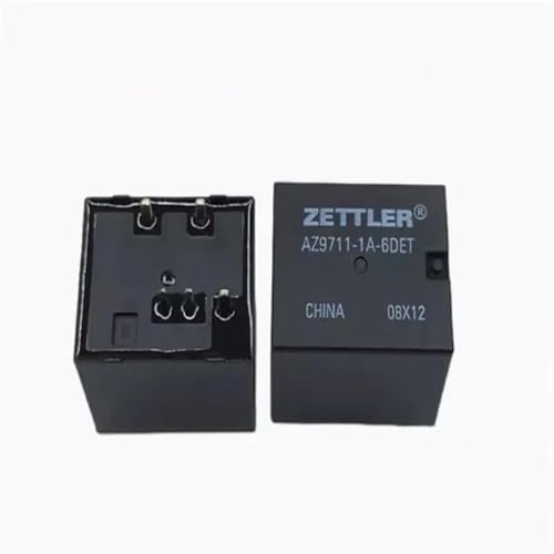 Relais AZ9711-1A-6DET 6V DC 5 broches pour circuit imprimé automobile