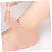 FRCOLOR Foot Care Socks Toe Pads for Gel Heel Sleeves Heel Cushion Protector Fabric Gel
