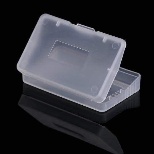 LEEQ Carte De Jeu en Plastique Clair De La Cartouche De Stockage Cas - Boîte Couverture De Poussière,Clair Housse Etui Cas,Boîtier De Protection Emballage,pour Game Boy Advance, 12pcs – vue 5