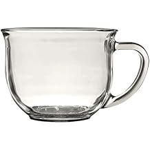 Greenbrier 1 X Large Clear Coffee, Tea or Soup Mug, 16 oz