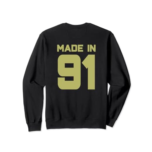 Hecho en 1991 cumpleaños 91 Sudadera