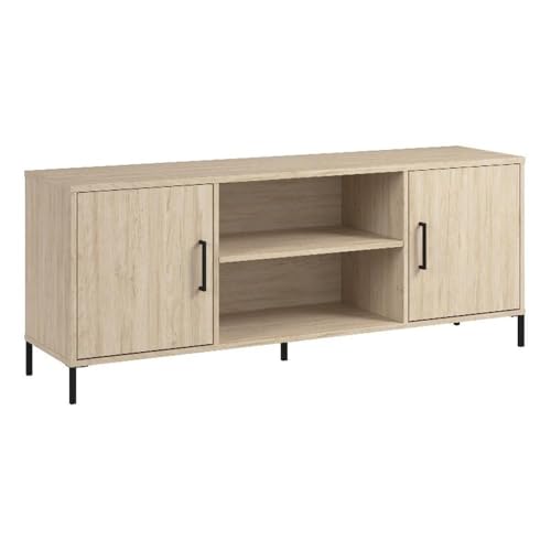 Bush Furniture Essence 58W TV Stand | Large Media Console Cabinet with Storage and Shelves for...
