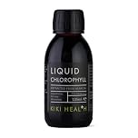 KIKI Health - Liquid Chlorophyll, Extracted from Alfalfa - 100mg Chlorophyll Extract Per Serving - Natural Internal Deodoriser - 100% Natural Ingredients - Vegan Friendly - 125ml