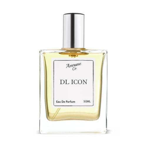 Image of DL Icon Eau De Parfum for Men (50ml) - Strong & Long Lasting Luxury Perfume with Aromatic Citrus and Fresh Spicy Notes - Ideal Gift for Him