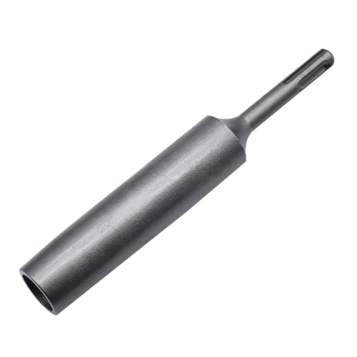 TopHomer Durable Piling Hammer Barrel 40CR Steel, Anti-Rust, Strong Compatibility for Reinforcement and Ground Rod Installation, Available in Square and Round Handles (M10 Round Handle)