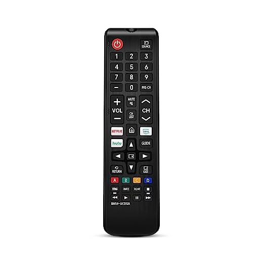 Controle remoto universal para Smart TV Samsung, substituição de controle adequado para TVs LED 4K UHD QLED HDTV, com botões Hulu Netflix PrimeVideo