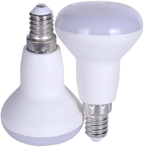 R50 E14 Base 5W LED Bulb 2700K Soft White 120V Dimmable Replace 50W Reflector Incandescent Bulb (Warm White 2700K)
