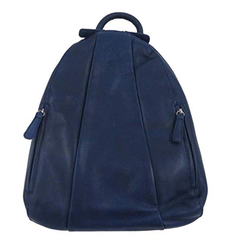 Teardrop Multi-Zip Ink Backpack