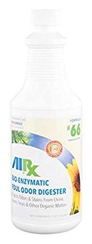 Airx RX 66 Bio-Enzymatic Foul Odor Digester, 1 Quart Bottle