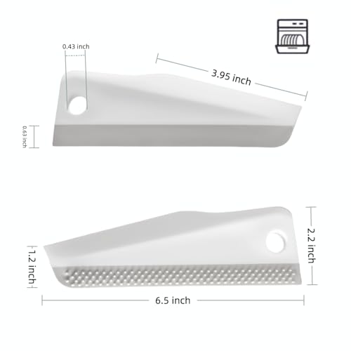 Image of 4 in 1 Small Squeegee, Silicone Squeegees for Kitchen & Bathroom Countertop Cleaner, Household Window Mirror Squeegee, Tile Wall & Car Windshield (1)