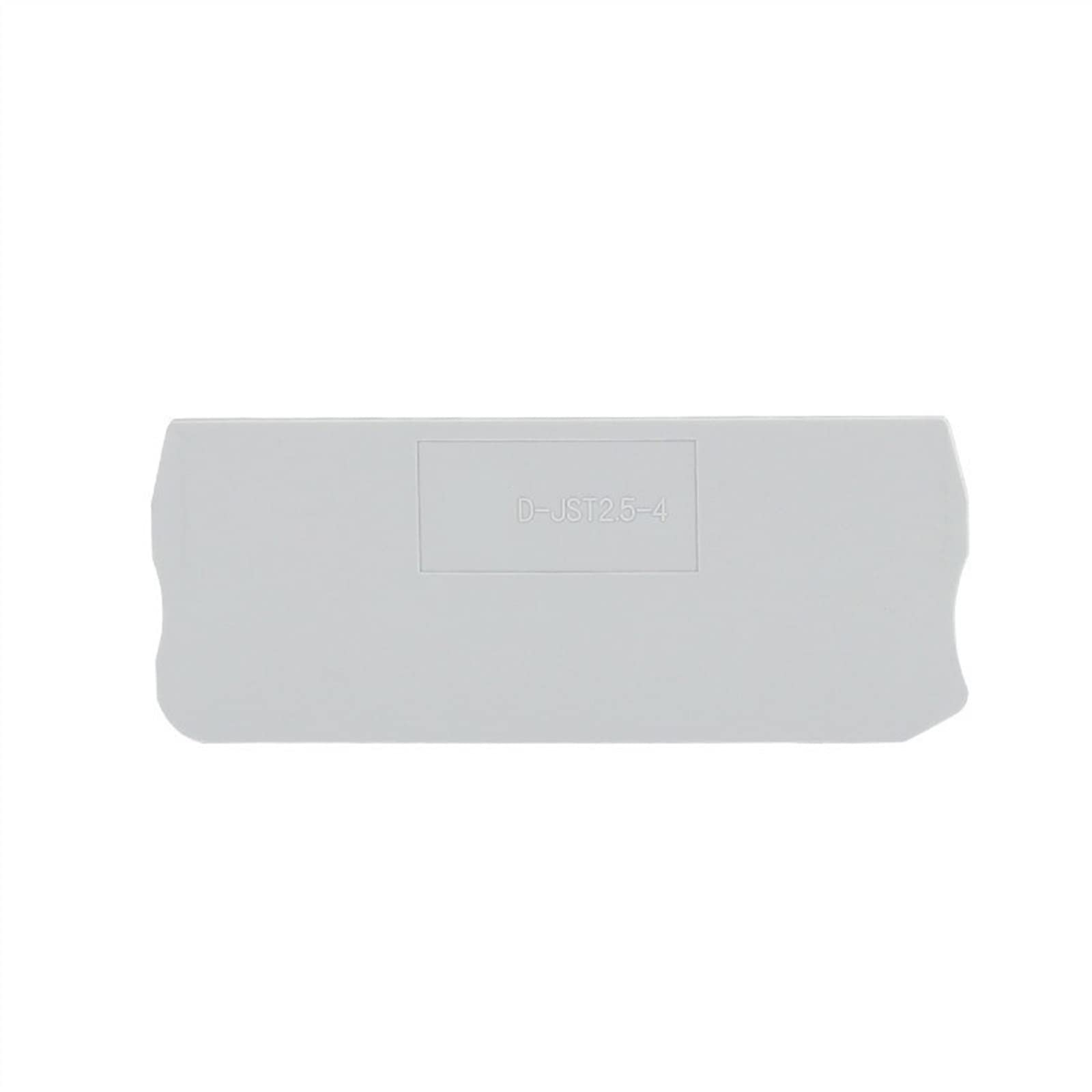 Placa final D-ST2.5-QU para evitar cortocircuitos en bornas de 4 conductores 1