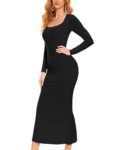 Image of Women Bodycon Maxi Dress | Sleeveless, Spaghetti Strap, Elegant, Tight, Mermaid