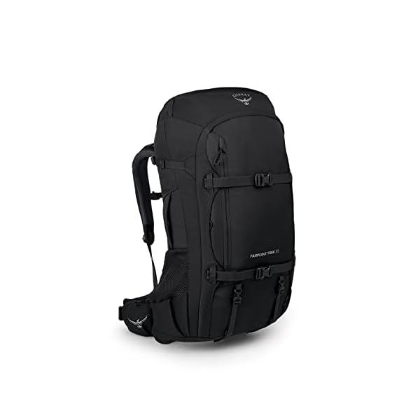 Osprey-Farpoint-Trek-55L-Mens-Travel-Backpack-Black Osprey Farpoint Trek 55L Men's Travel Backpack, Black
