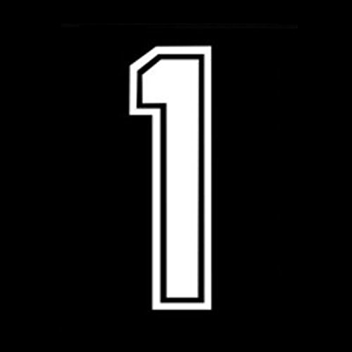 22,9 cm de haut, numéro 1, transfert de chaleur, pour maillot de football, baseball, sport, t-shirt blanc
