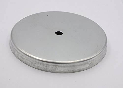 GANADAS GenericDEFGHIJ Metal Lid for 3 lb Drum Rotary Rock Tumbler Barrel