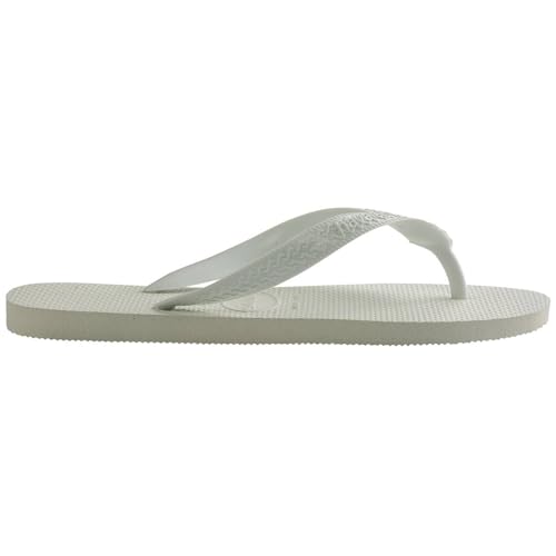 Havaianas Men's Color Flip Flops - Spring & Summer Style Sandals, White, 11/123