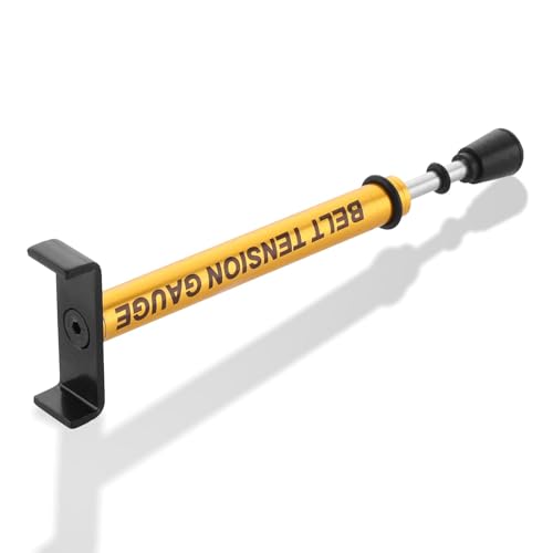 KARTONMOTOR Belt Tension Gauge Adjustable 10 Lbs Belt Tensioner Tool Universal Design Motorcycle Belt Tension Tool Drive Belt Tensioner Easy Visual Observation