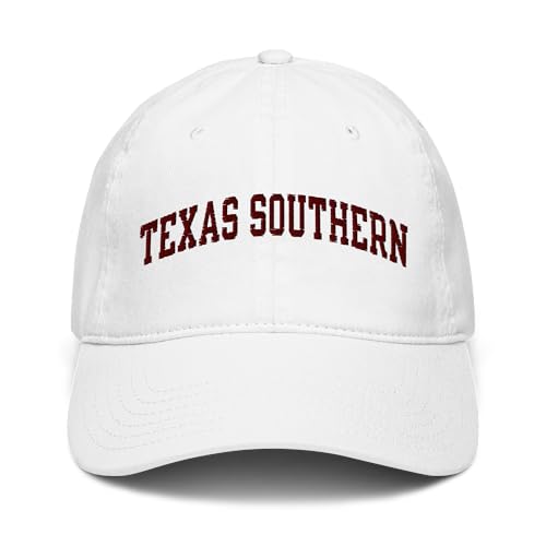 Gorra ajustable oficial Texas Southern Tigers blanca miniatura 2