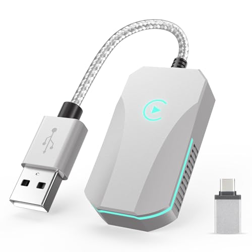 Adaptador CarPlay inalámbrico iPhone 2025 soluciona desconexiones de cable