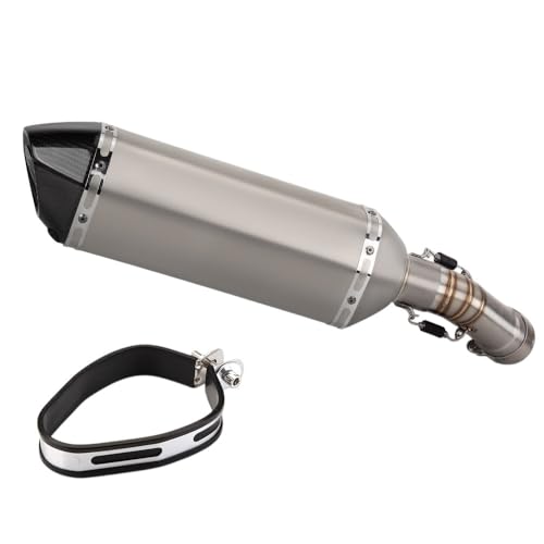 Ligne d'échappement pour FZ8 FZ8N FZ8S avec tube de liaison centrale et silencieux moto