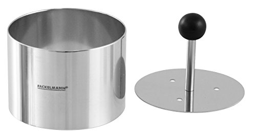 Preisvergleich Produktbild FACKELMANN, Edelstahl, Schwarz