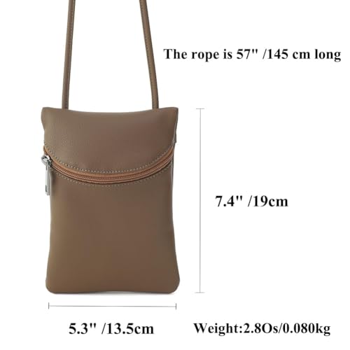 Image of Small Crossbody Women Cell Phone Purse Wallet Bag With Shoulder Strap