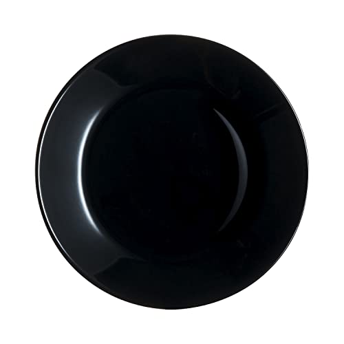 Luminarc Arcopal Zelie Black Glasgeschirr-Set, 12-teilig, 4-Sitzer, schwarz