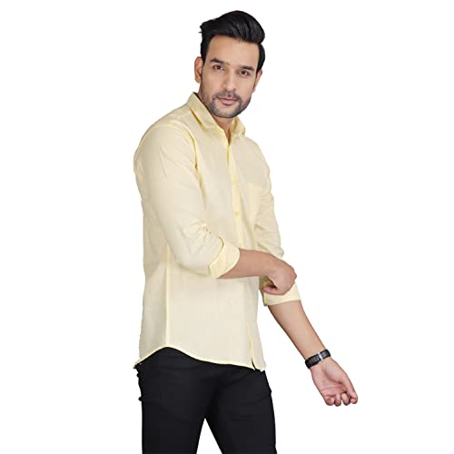 Image of Man Slim Fit Cotton Casual Shirt